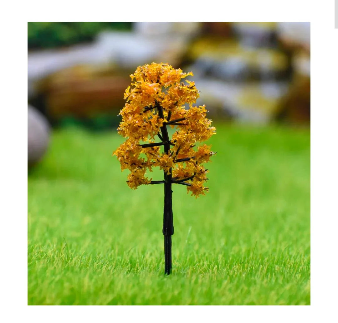 Artificial Miniature Tawny Colour Tree 1pc 002-60DO