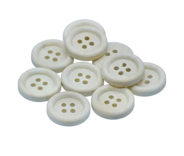 Jags Craft Decorative Button Round 10Pc JCDBR18MM
