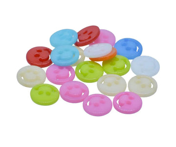 Jags Craft Decorative Button Smiley 24L 20Pc JCDBP15