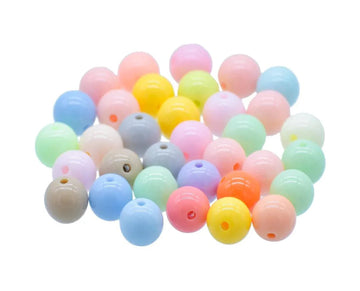 Jags Craft Bead Pastel MultiColour 10MM 20Gsm JBSP10MM