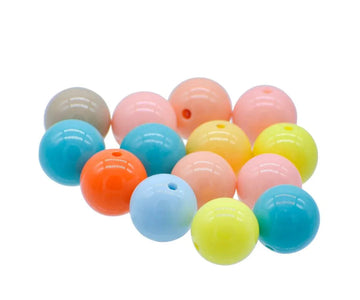 Jags Craft Bead Pastel MultiColour 14MM 20Gsm JBSP14MM