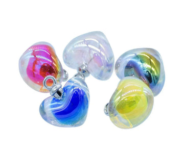 Jags Jewellery Pendant Crystal Rainbow 5 Pcs Heart JDPC25