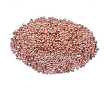 Jags Craft Beads Round Copper Colour 4MM 25Gsm JCBCR4MM