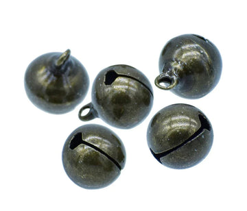 Jags Mini Metal Bells Bronze 12MM 5 Pc JMMB37