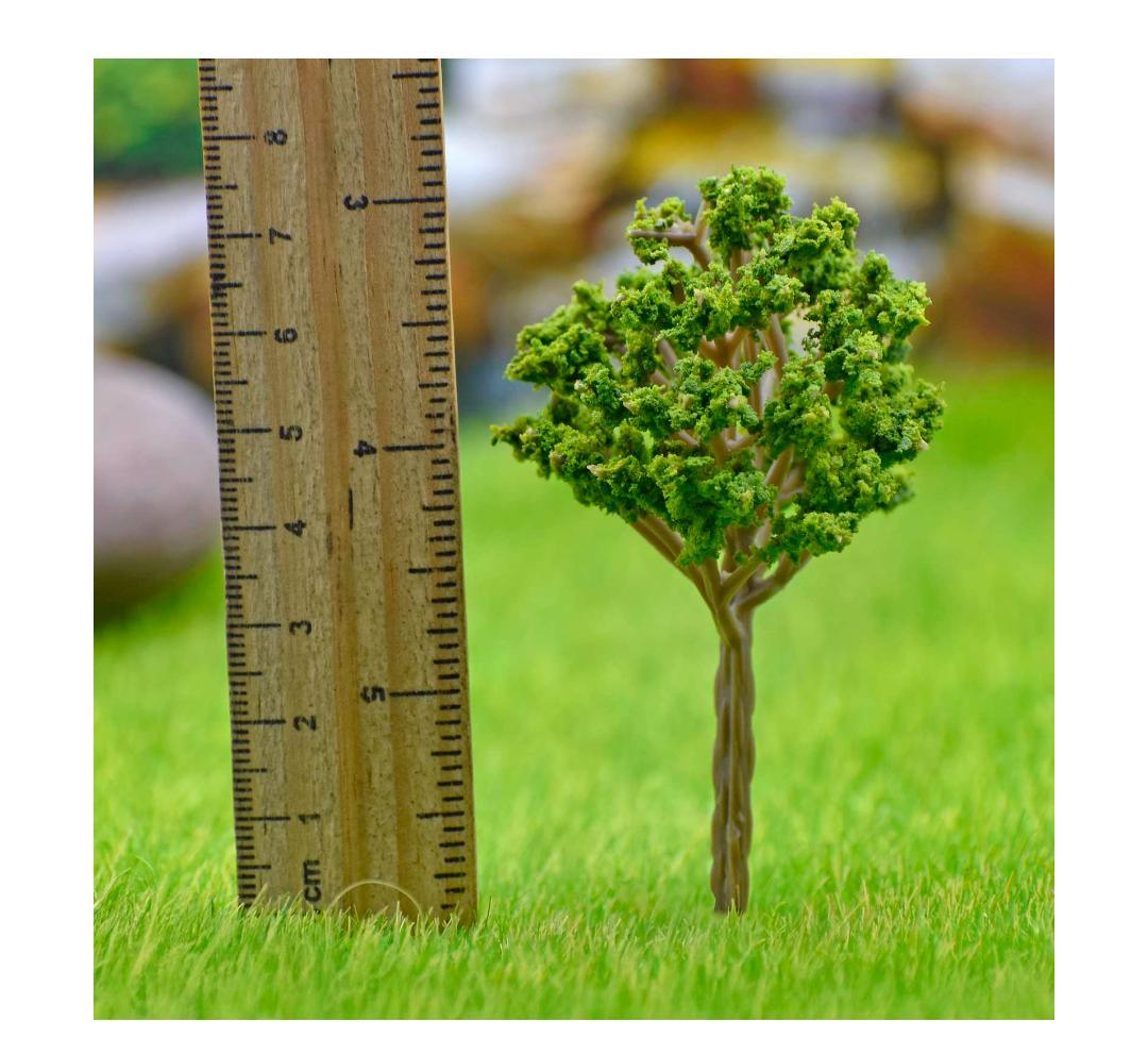 Artificial Miniature Green Tree 1pc 018-80GN