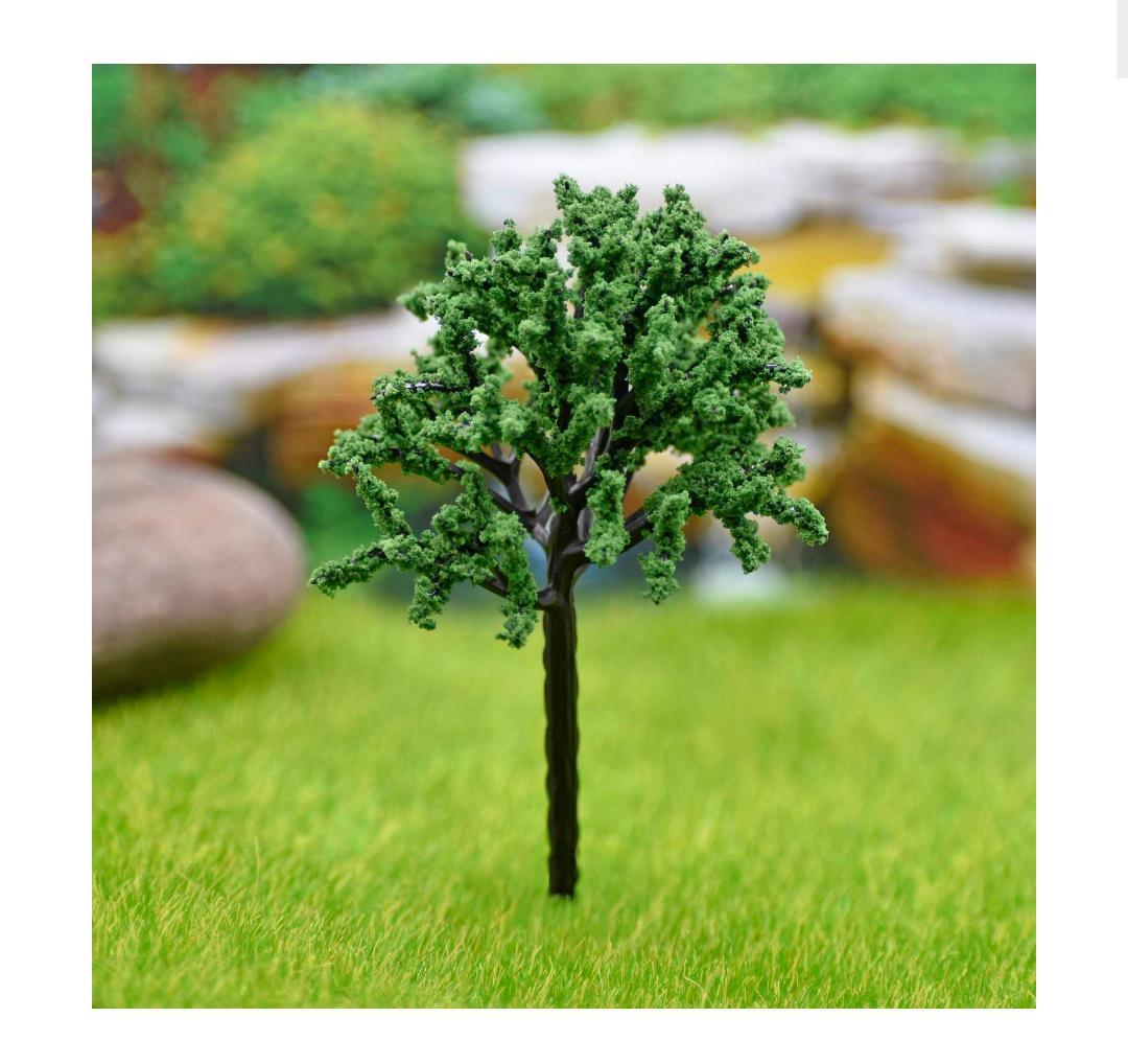 Artificial Miniature Dark Green Tree 1 Pc 018-100DG