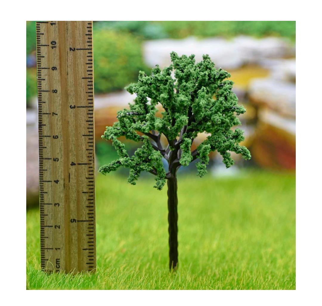 Artificial Miniature Dark Green Tree 1 Pc 018-100DG
