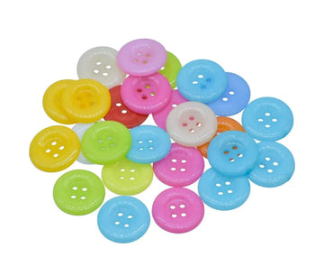 Jags Craft Decorative Button Round 28L 25Pc JCDBP30