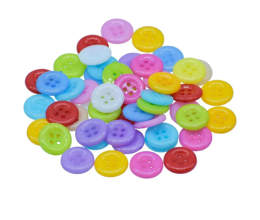Jags Craft Decorative Button Round 20L 50Pc JCDBP29