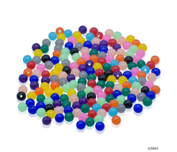 Jags Craft Beads Round Multi Colours 6MM 20Gsm JCBR04