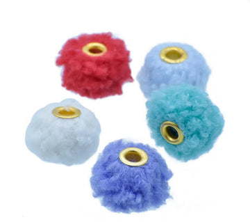 Jags Beads Fur Round 5 Colour Set Of 5 Pics JCPP12