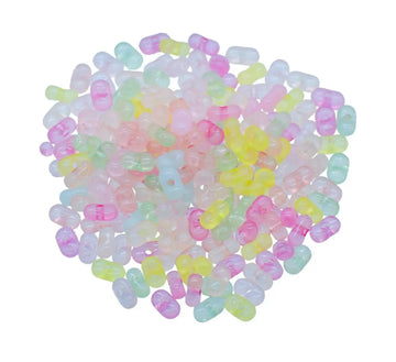 Jags Craft Beads Peanuts Colourful 10gsm JCB228