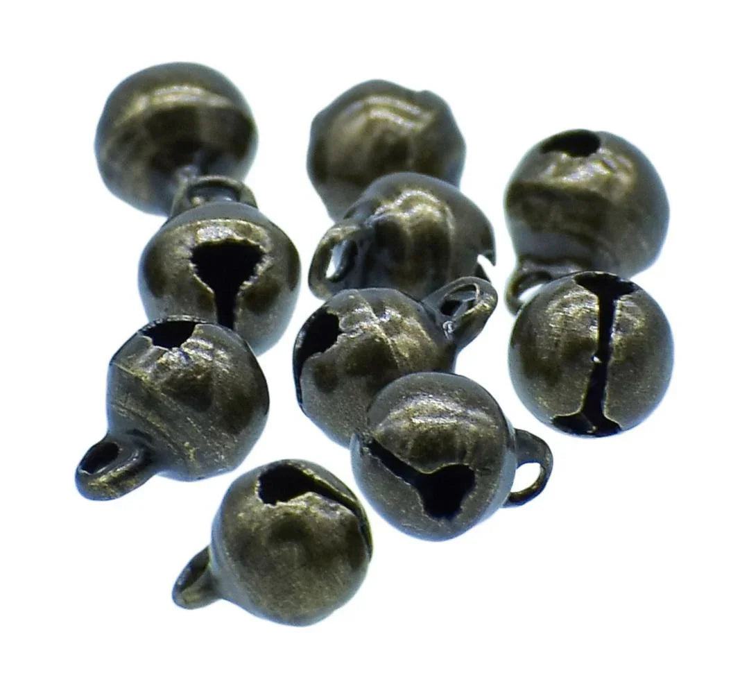 Jags Mini Metal Bells Bronze 6MM 10 Pc JMMB34