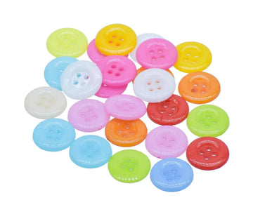 Jags Craft Decorative Button Round 24L 25Pc JCDBP33