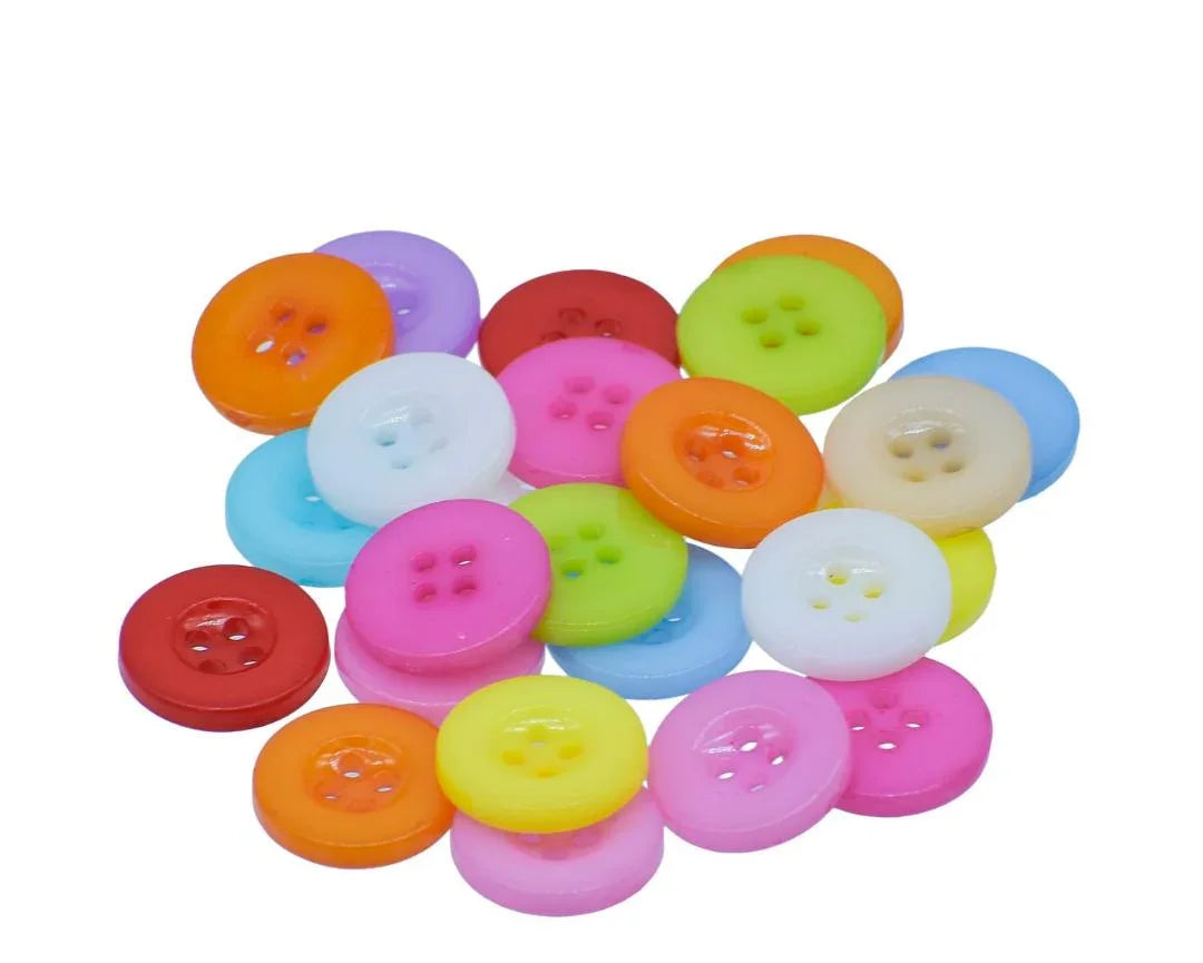 Jags Craft Decorative Button Round 24L 25Pc JCDBP02