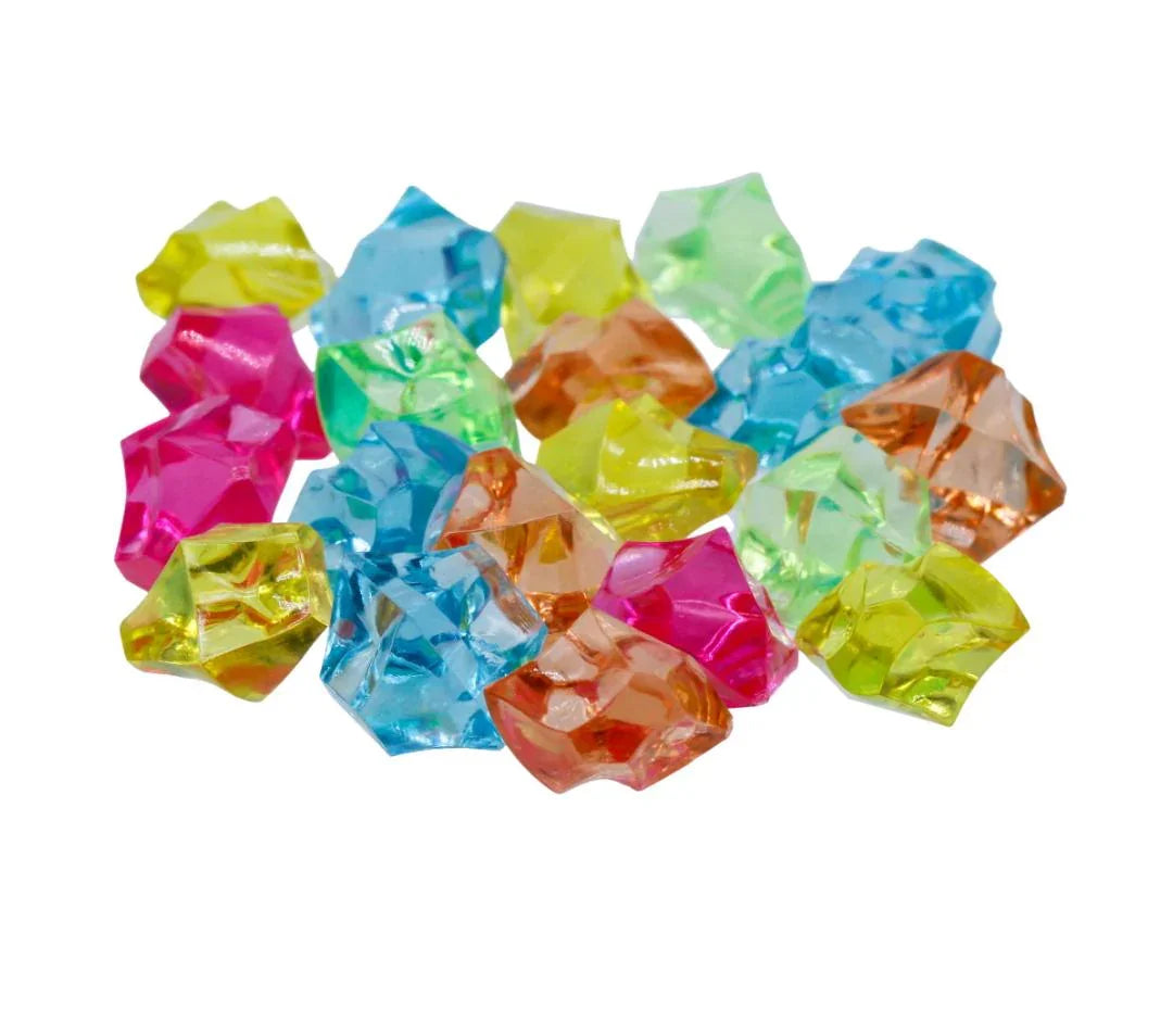 Miniature Transparent Colour Stone Small 20Pics MMTC01