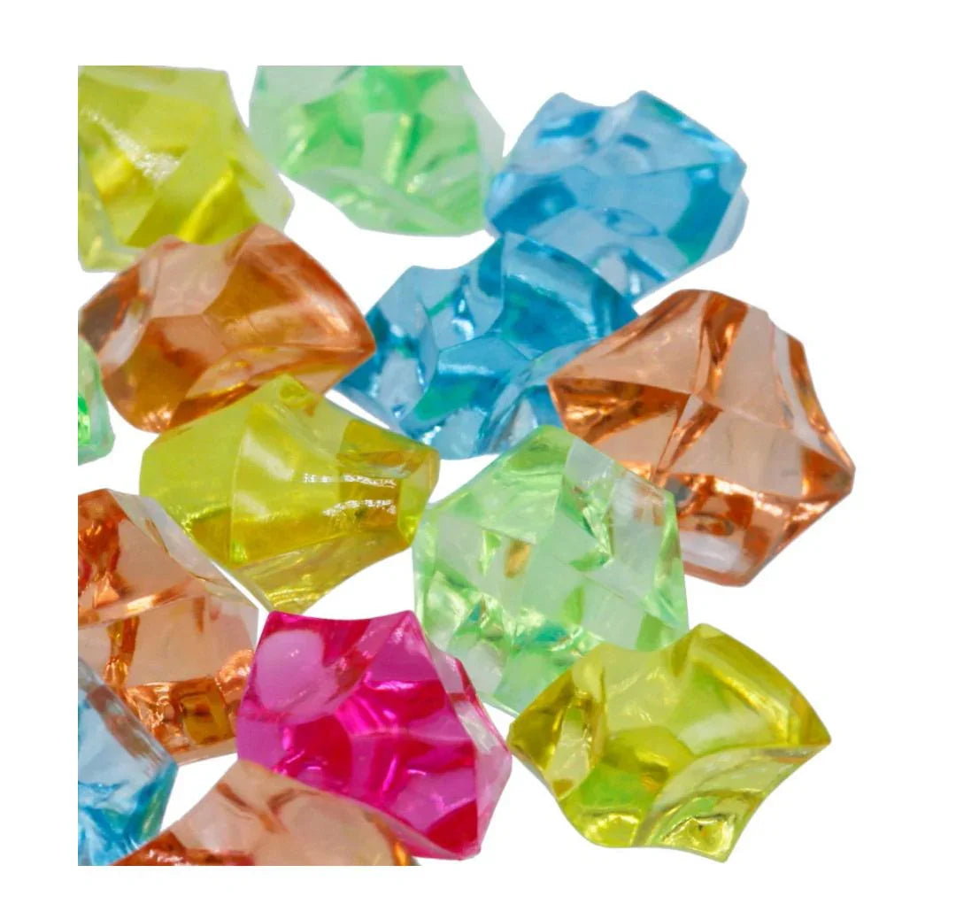 Miniature Transparent Colour Stone Small 20Pics MMTC01