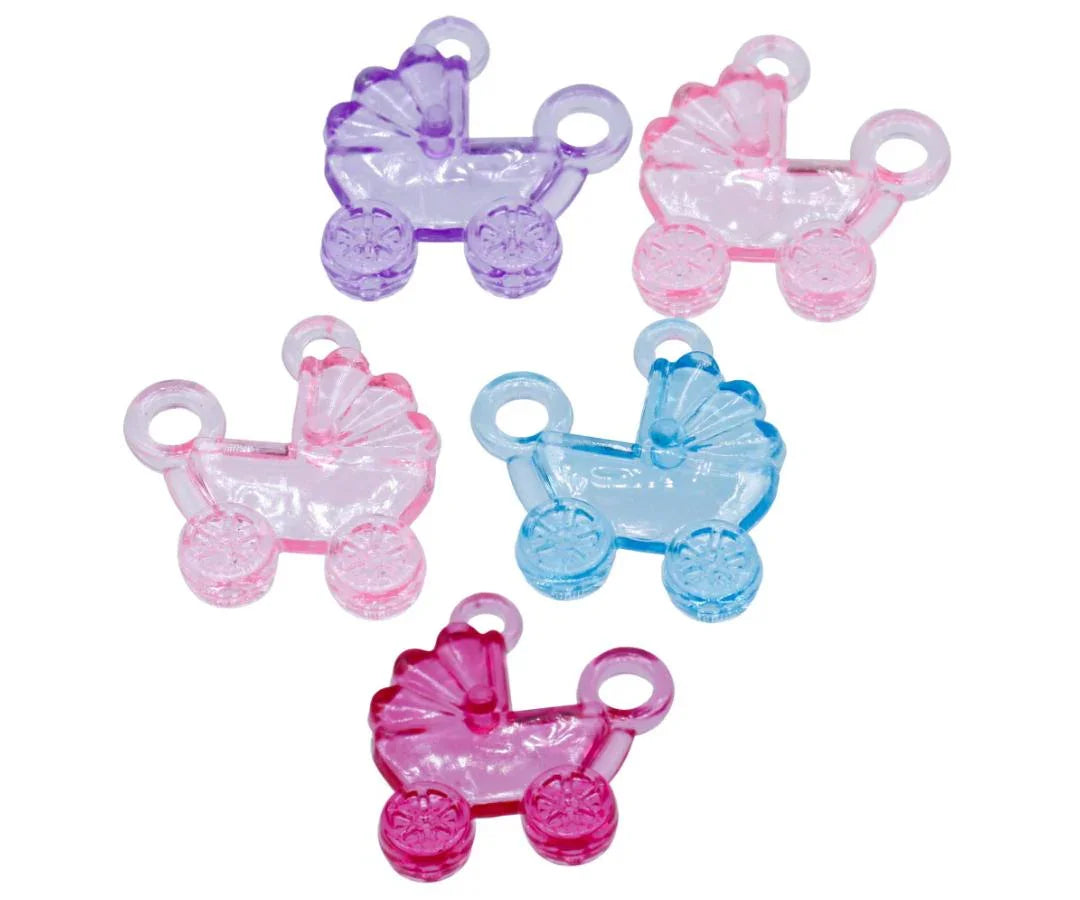 Miniature Transparent Colour Baby Walker 5Pics MMTC15