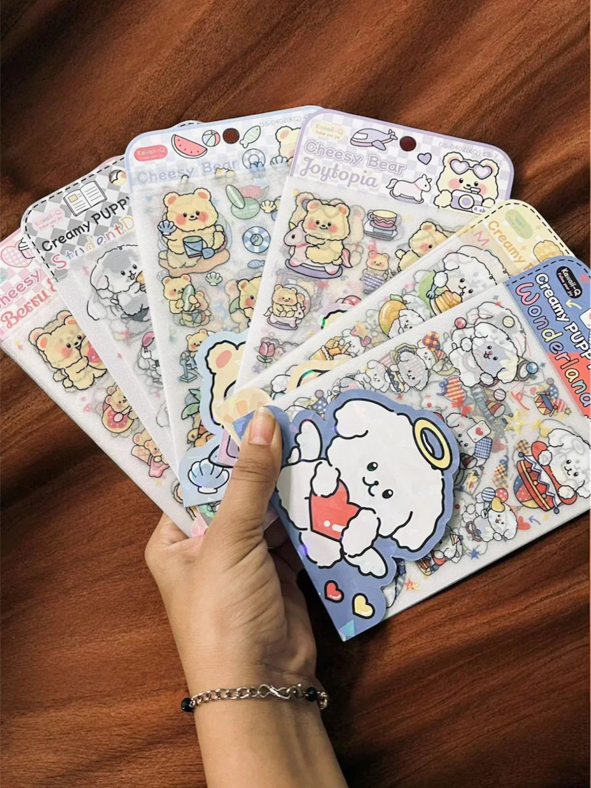 Cute Kawaii Pet stickers for Journaling and scrapbooking l Pack of 1 contains 4 sheets l