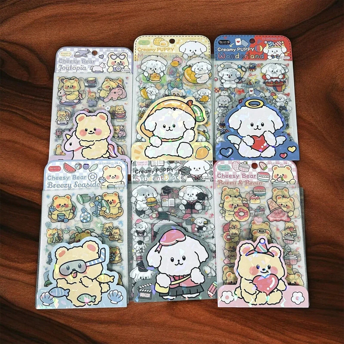 Cute Kawaii Pet stickers for Journaling and scrapbooking l Pack of 1 contains 4 sheets l