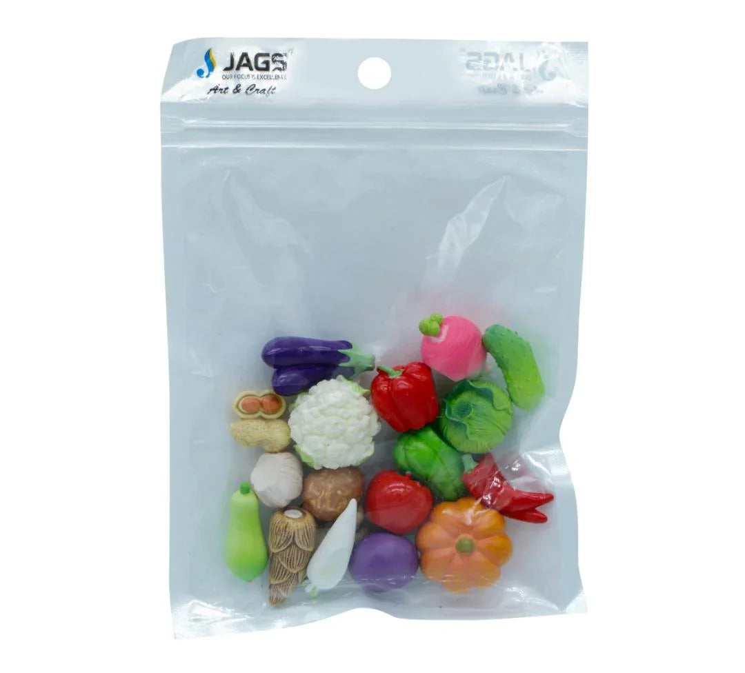 Miniature Model Vegetable 18Pcs Mix C1306-5 To 22 C1306-5-B