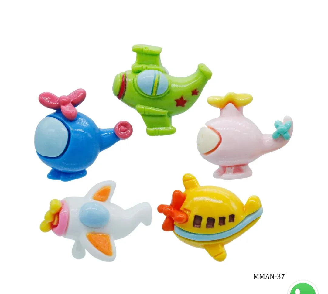Miniature Model Helicopter 5Pcs Mix Colour MMAN-37