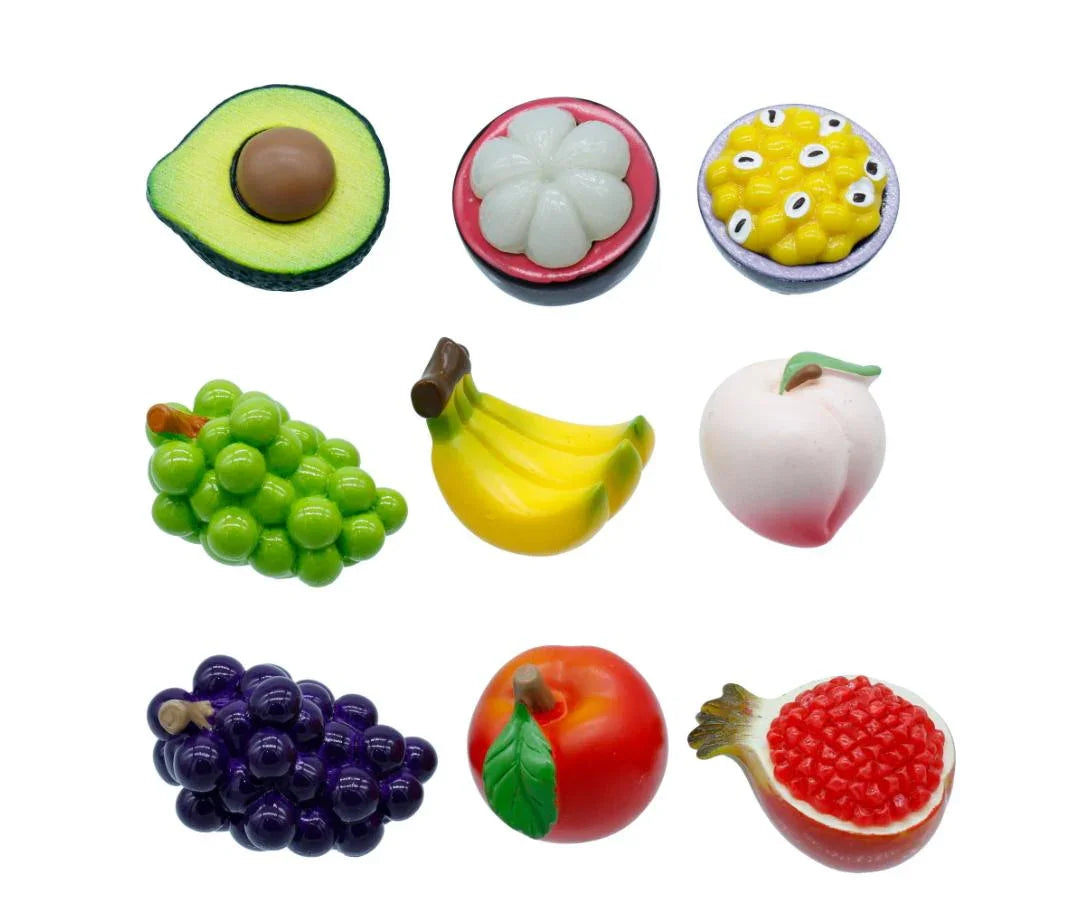 Miniature Model Fruit 9Pcs Mix C1382-1 To 9 C1382-A