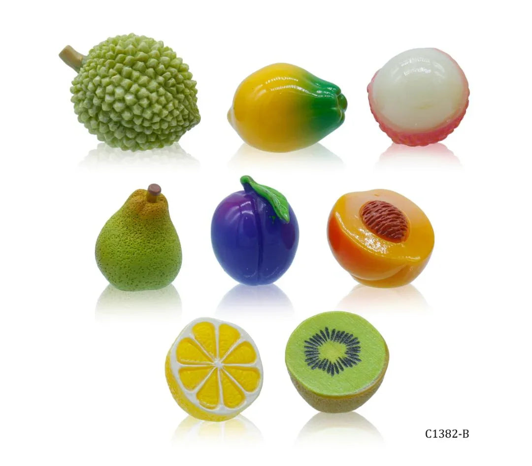Miniature Model Fruit 8Pcs Mix C1382-10 To 17 C1382-B