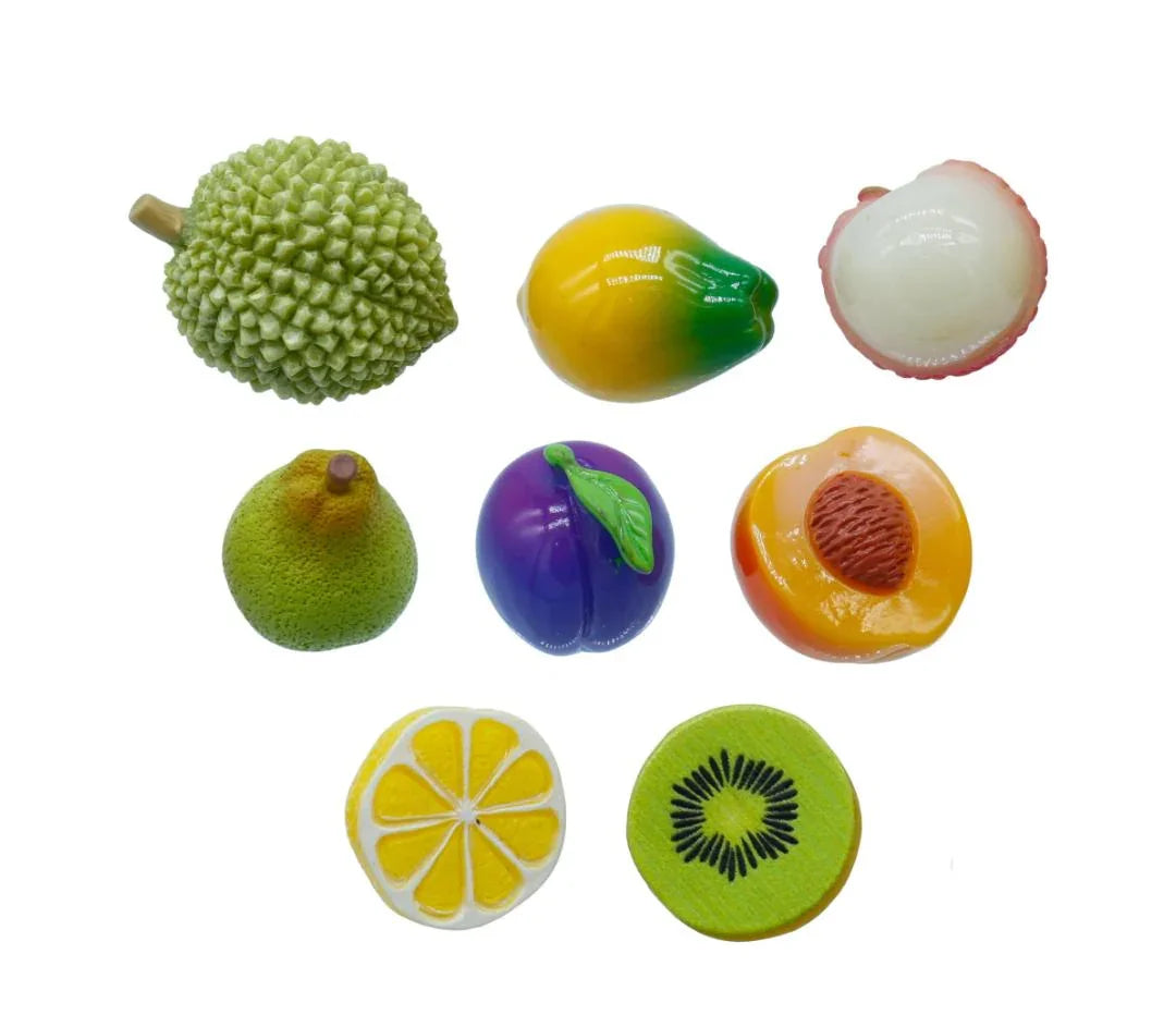 Miniature Model Fruit 8Pcs Mix C1382-10 To 17 C1382-B