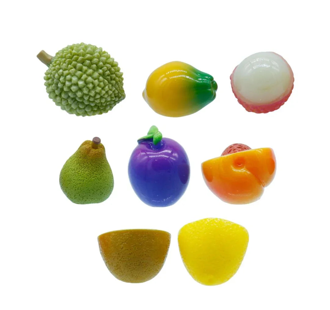 Miniature Model Fruit 8Pcs Mix C1382-10 To 17 C1382-B