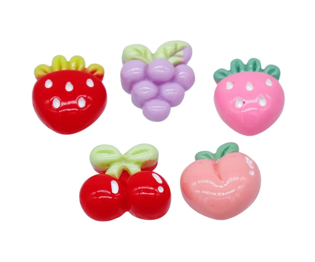 Miniature Model Fruit (3) 5Pcs Mix Colour MMAN-25