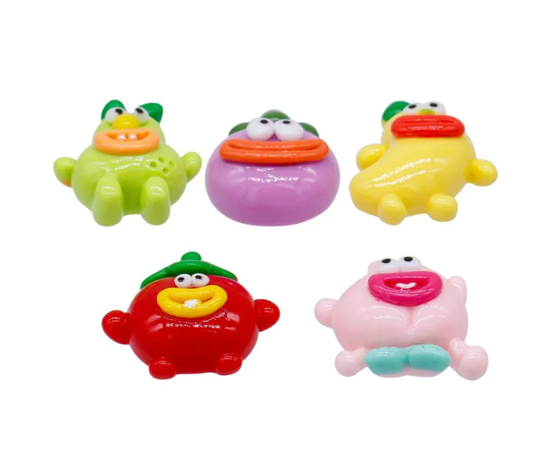 Miniature Model Fruit (1) 5Pcs Mix Colour MMAN-18