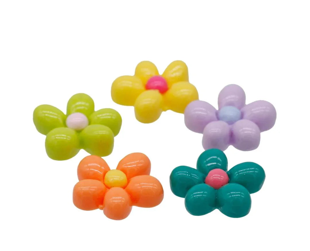 Miniature Model Flower 5Pcs Mix Colour MMAN-30