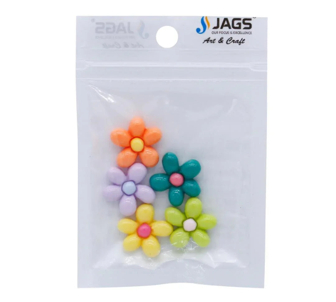 Miniature Model Flower 5Pcs Mix Colour MMAN-30