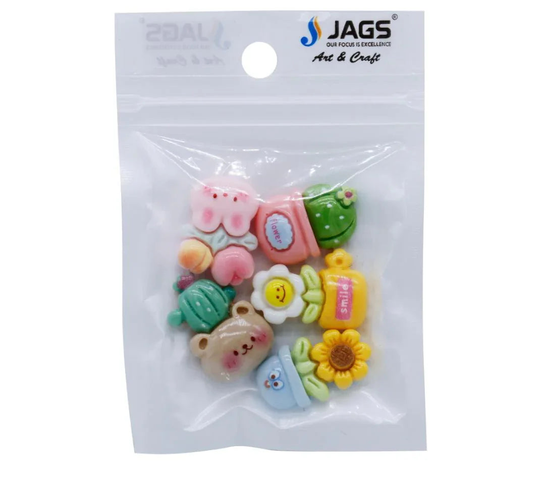 Miniature Model Flower 5Pcs Mix Colour MMAN-26