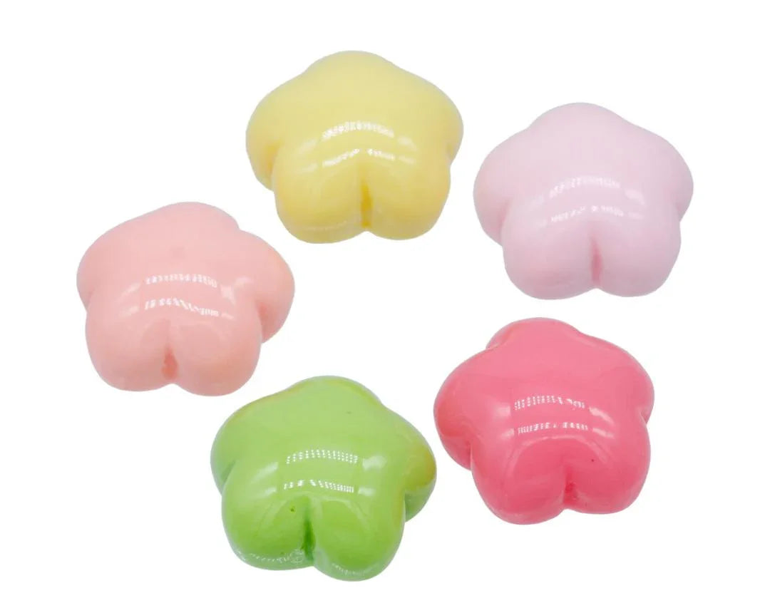 Miniature Model Flower 5Pcs Mix Colour MMAN-13