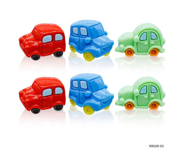 Miniature Model Cartoon Car 6Pcs Mix Colour MMAN-02