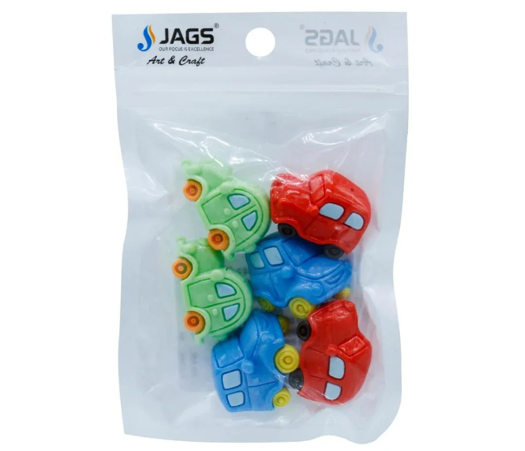 Miniature Model Cartoon Car 6Pcs Mix Colour MMAN-02