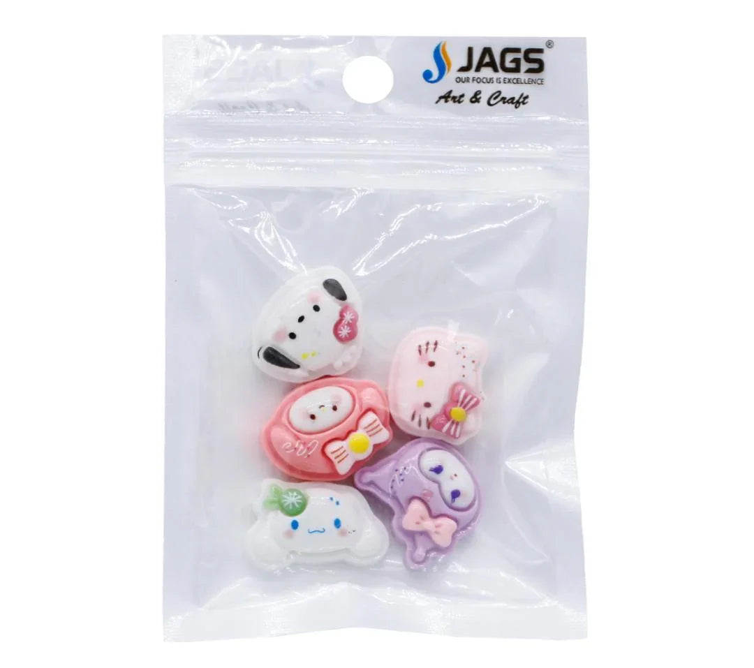Miniature Model Animal Cartoon 5Pcs Mix Colour MMAN-27