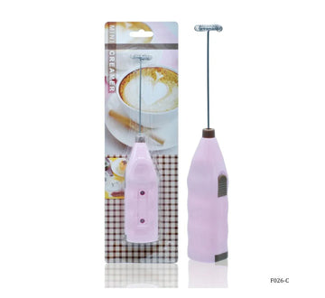 Electric Milk Mini Creamer Frother Battery Operated F026-C