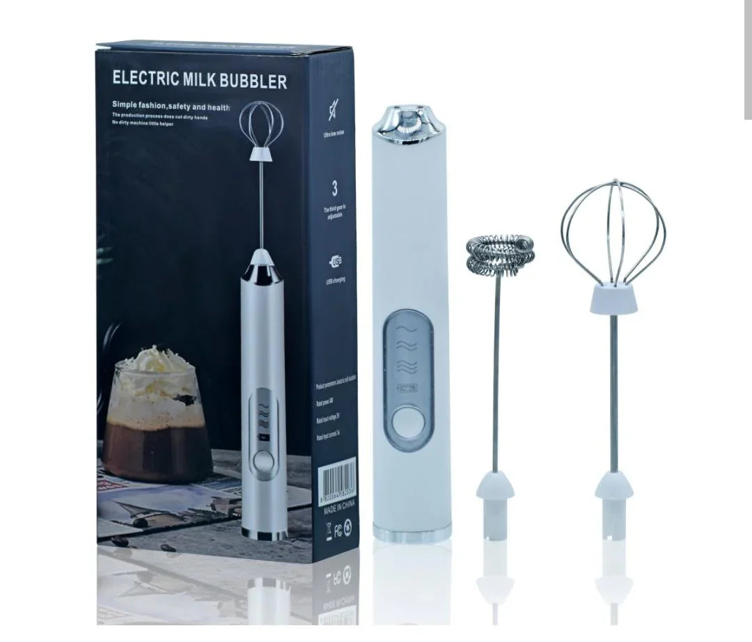 Electric Milk Bubbler Frother Battery Operated F026-B