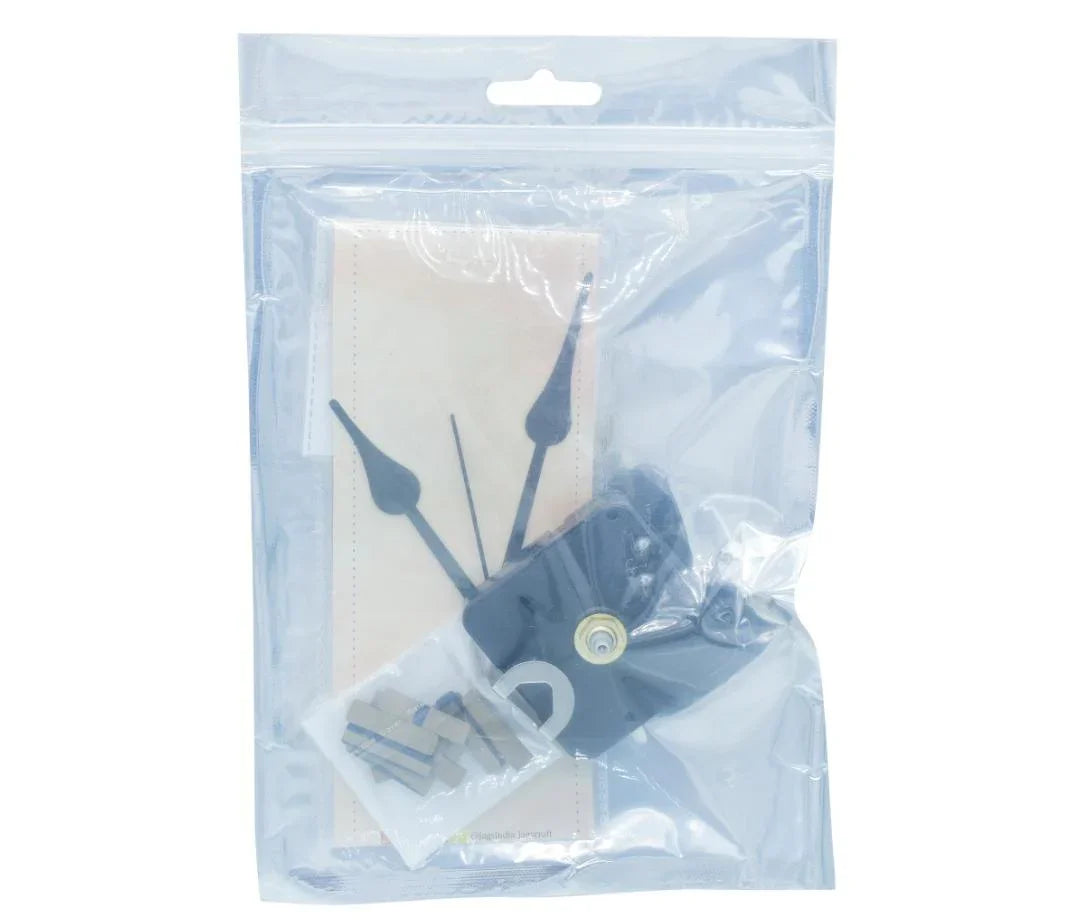 Clock Movement Silent CM13MM With Hands CH14BKAA BK CMSC04