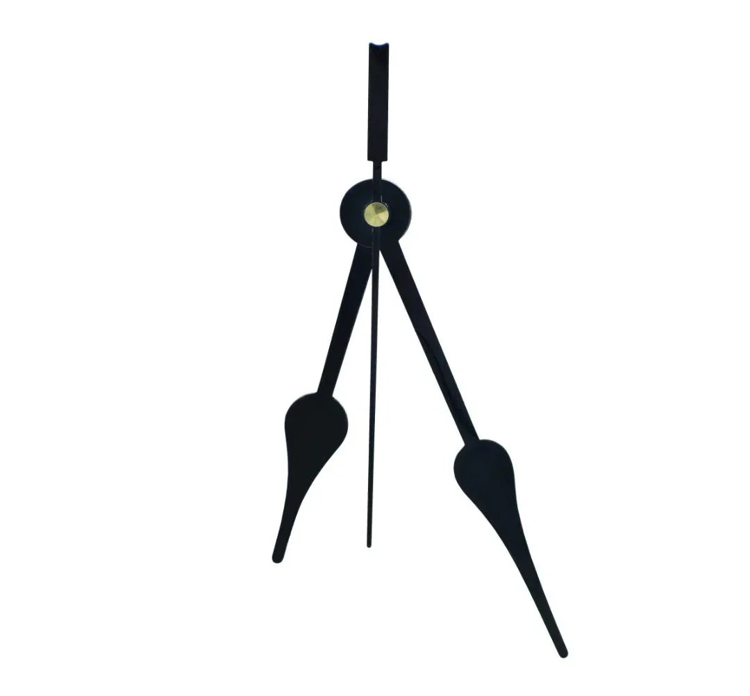 Clock Movement Silent CM13MM With Hands CH14BKAA BK CMSC04