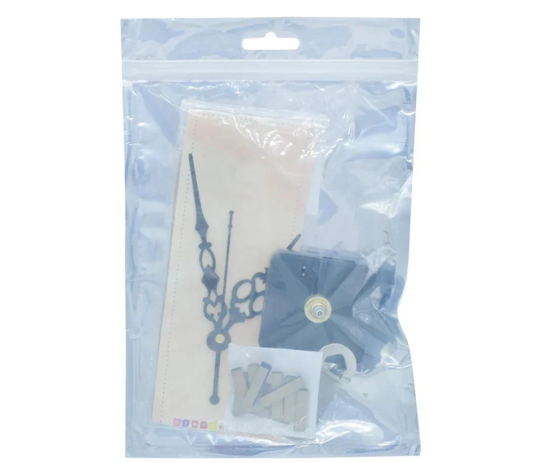 Clock Movement Silent CM13MM With Hands CH05BKAA BK CMSC03