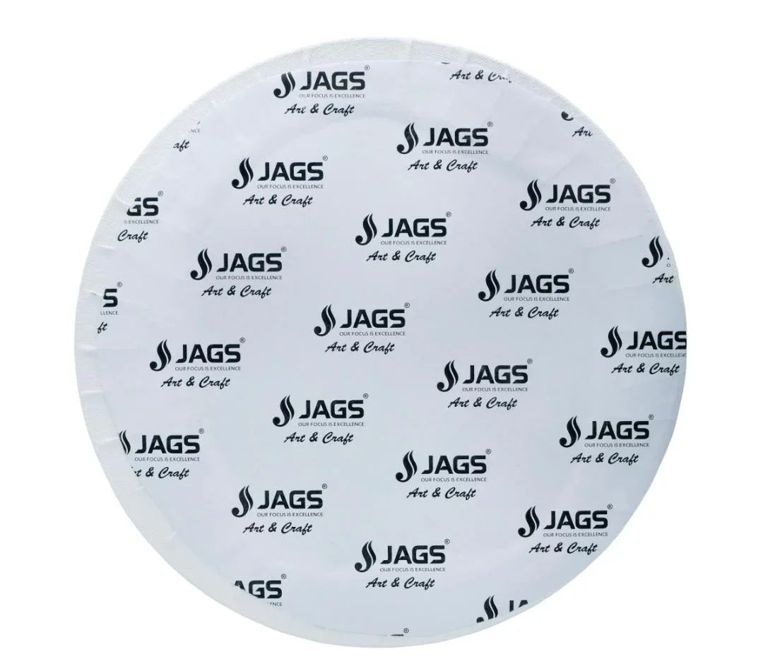 Canvas Board Round Artist Quality White 9 CBAQR9