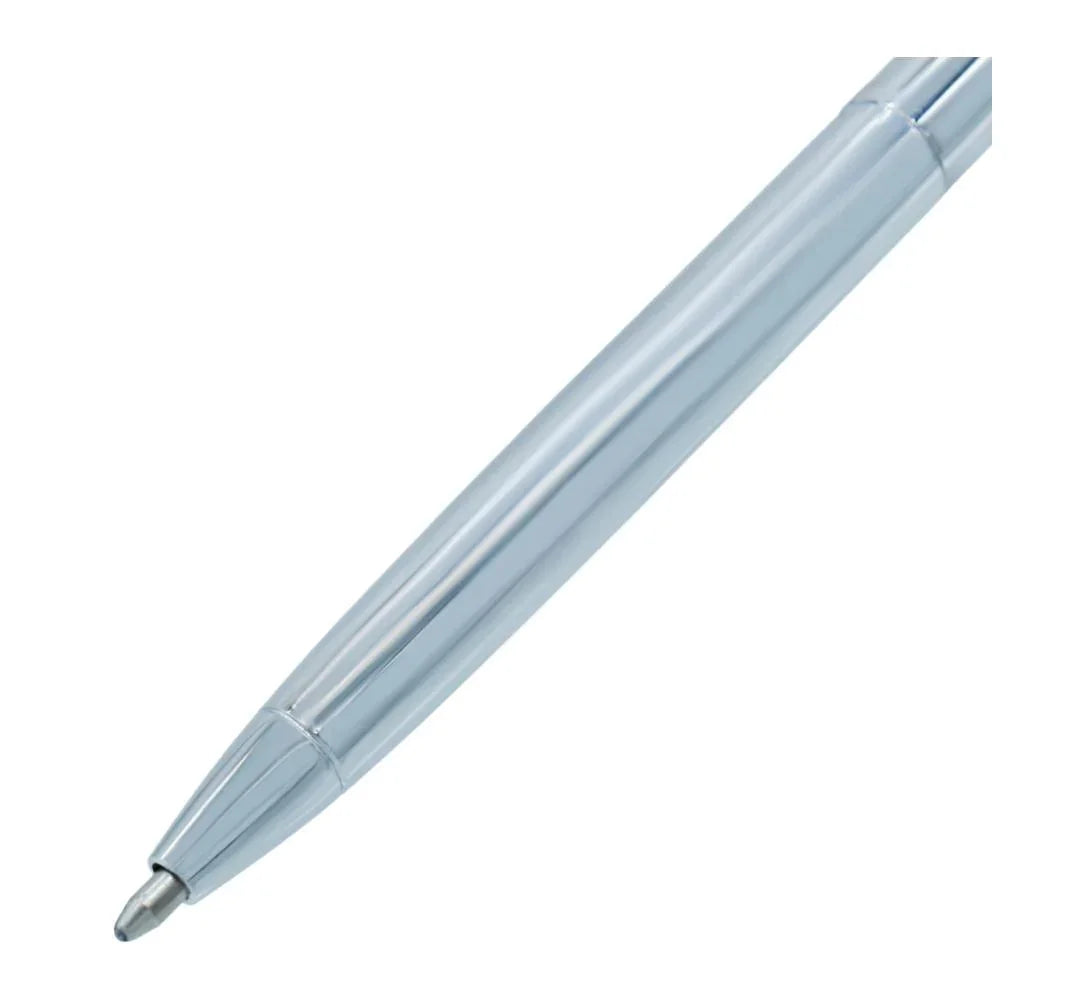 Ball Pen Fancey Top Small Diamonds Silver BPF610SR