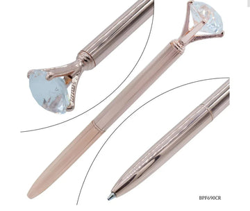 Ball Pen Fancey Top Diamonds Copper BPF690CR
