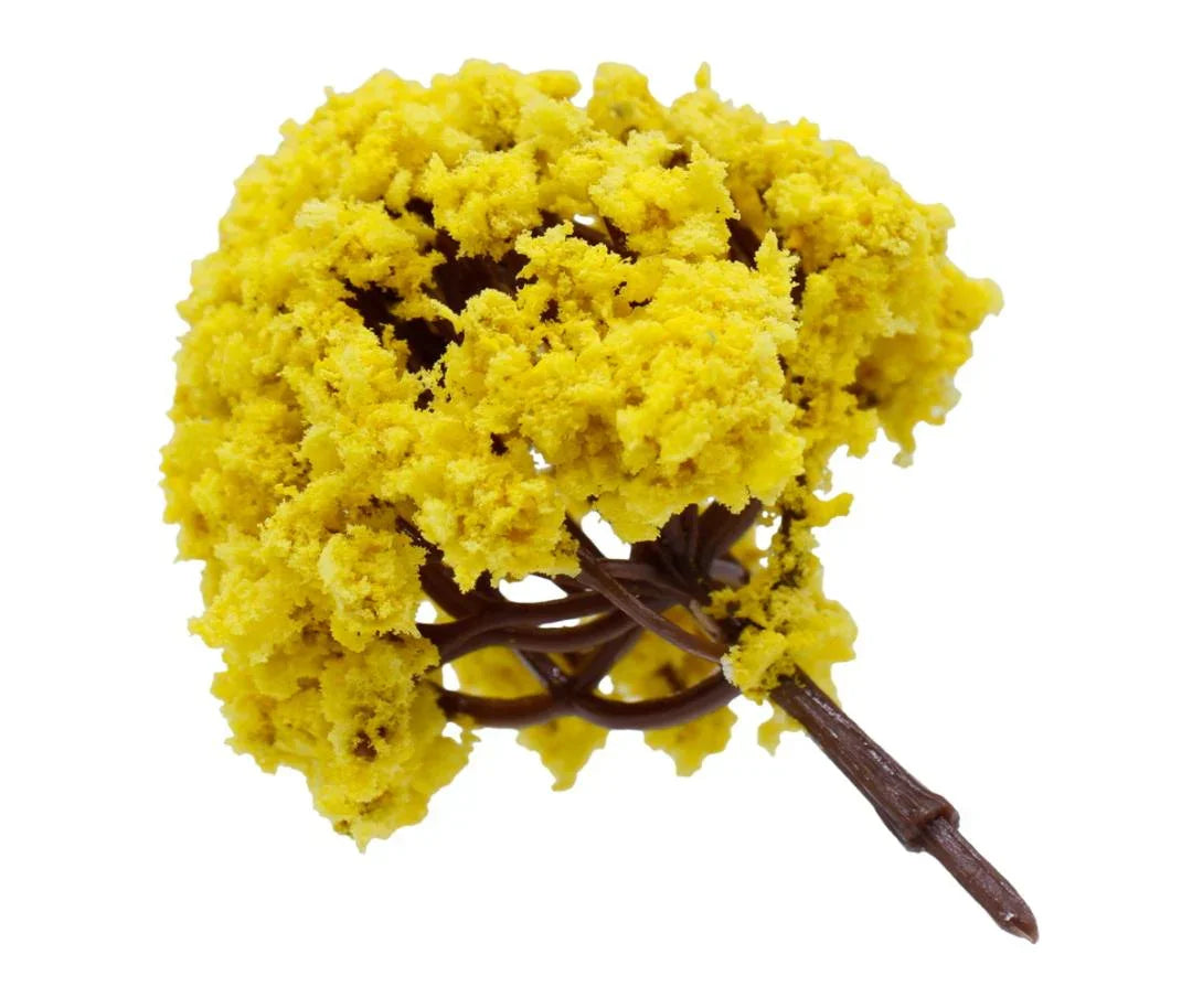 Artificial Miniature Tree 6CM Yellow 1 Pcs ACT-57
