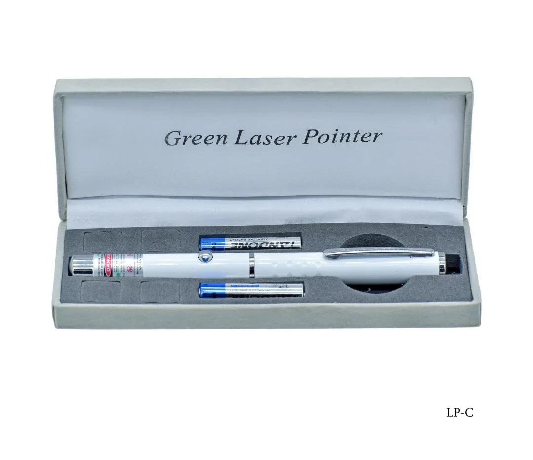 Laser Pointer Green Light White Colour LP-C