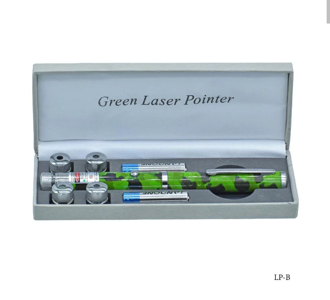 Laser Pointer Green Light 5 in 1 Green Disco Milatry LP-B